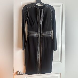 Catherine Dean Black Zippered Dress size 10